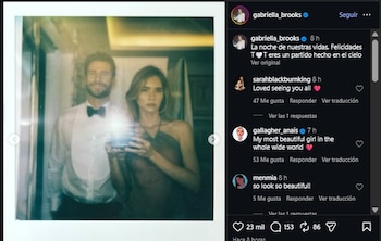 Gabriella Brooks compartió varias fotos con Liam Hemsworth referentes a la boda de Taylor Swift. (Instagram)