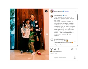 La postal de Juana Repetto