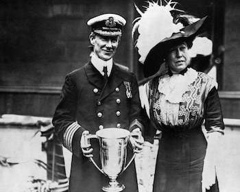 llegada de sobrevivientes del Titanic