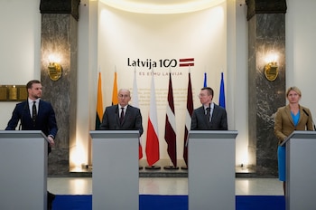 El ministro de Relaciones Exteriores