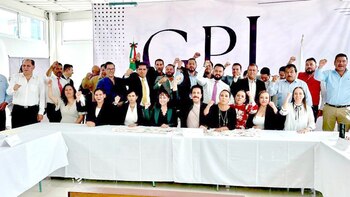 La bancada del PRI en