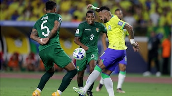 Brasil vs Bolivia por la fecha 1 de las Eliminatorias 2026.