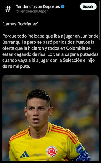 Según Fuad Char, Junior no