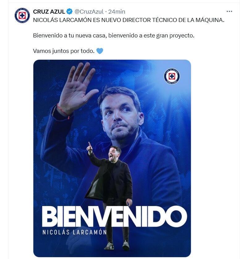 (X/ @CruzAzul)