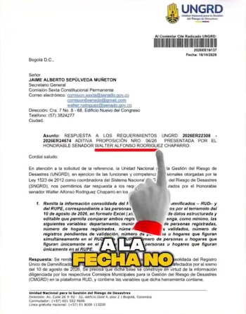 El Fondo Milagro fue creado para coordinar recursos públicos y privados destinados a la reconstrucción de las zonas afectadas - crédito @MeDicenWally/X