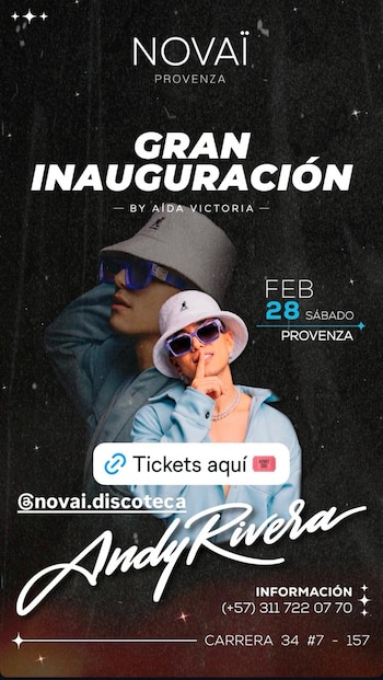 Andy Rivera será uno de