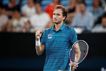 Medvedev venció a Diego Schwartzman