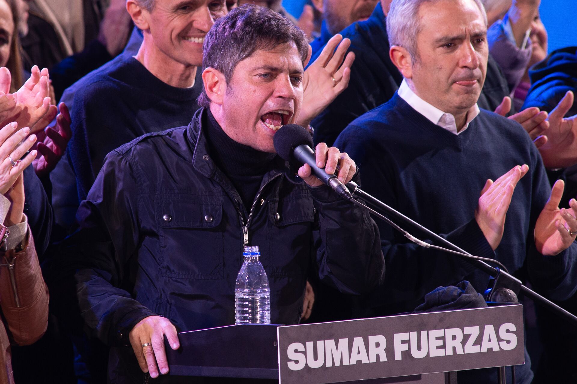 El gobernador de la Provincia de Buenos Aires, Axel Kicillof (Foto: Jaime Olivos)