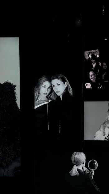 Alessia y Arianna Rovegno comparten