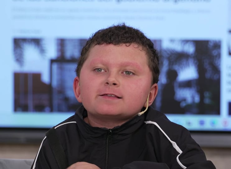 Rami Conti está en tratamiento oncológico desde los dos años por la presencia de nódulos en el cerebro y actualmente se encuentra estable (Infobae en Vivo)