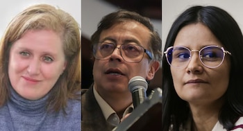Petro afirmó que Eva Ferrer y Angie Rodríguez tenían la obligación de denunciar las presuntas actividades ilegales en su gobierno - crédito Reuters/Presidencia/Colprensa