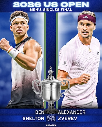 Ben Shelton y Alexander Zverev se medirán por sexta vez en el circuito.