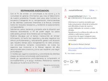 Presunta estafa de la Asociación Mutual Club Libertad, provincia de Santa Fe