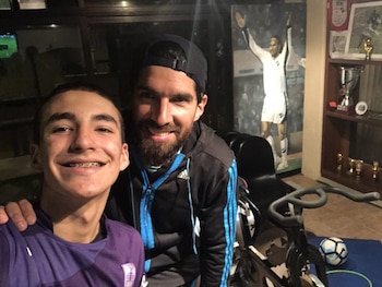 La dupla padre-hijo de Sebastián