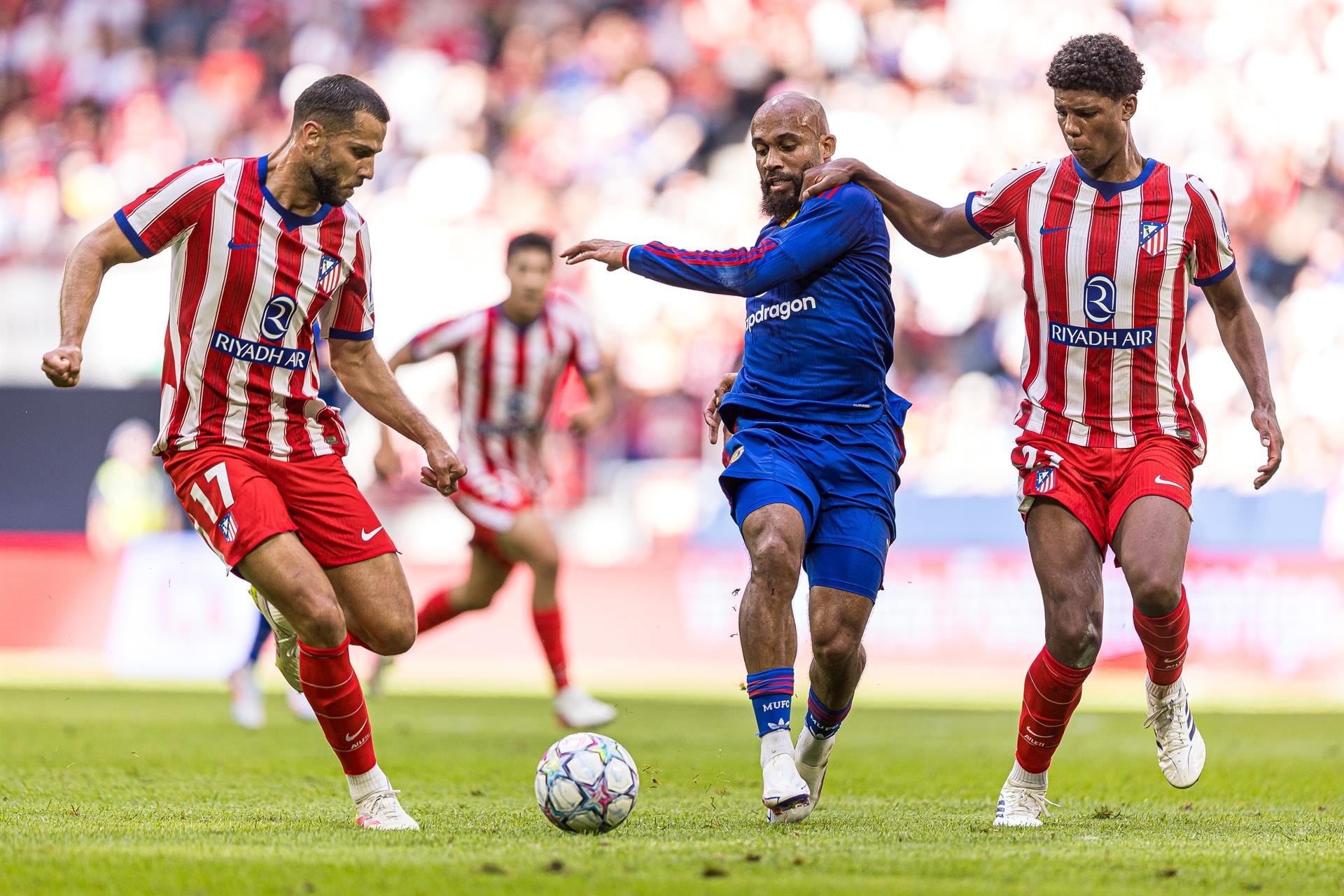 Bryan Mbeumo remonta al Atlético de Madrid un amistoso en Estocolmo