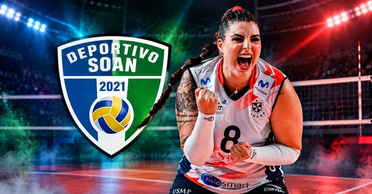 Fernanda Tomé regresará a la Liga Peruana de Vóley 2026/2027 con Deportivo Soan. - Crédito: Composición Infobae