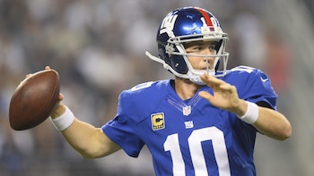 Eli Manning, quien venció a