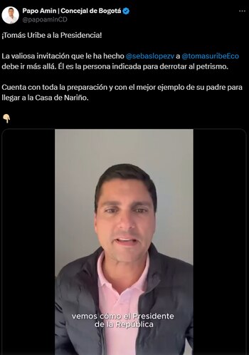 Pronunciamiento de Papo Amín en