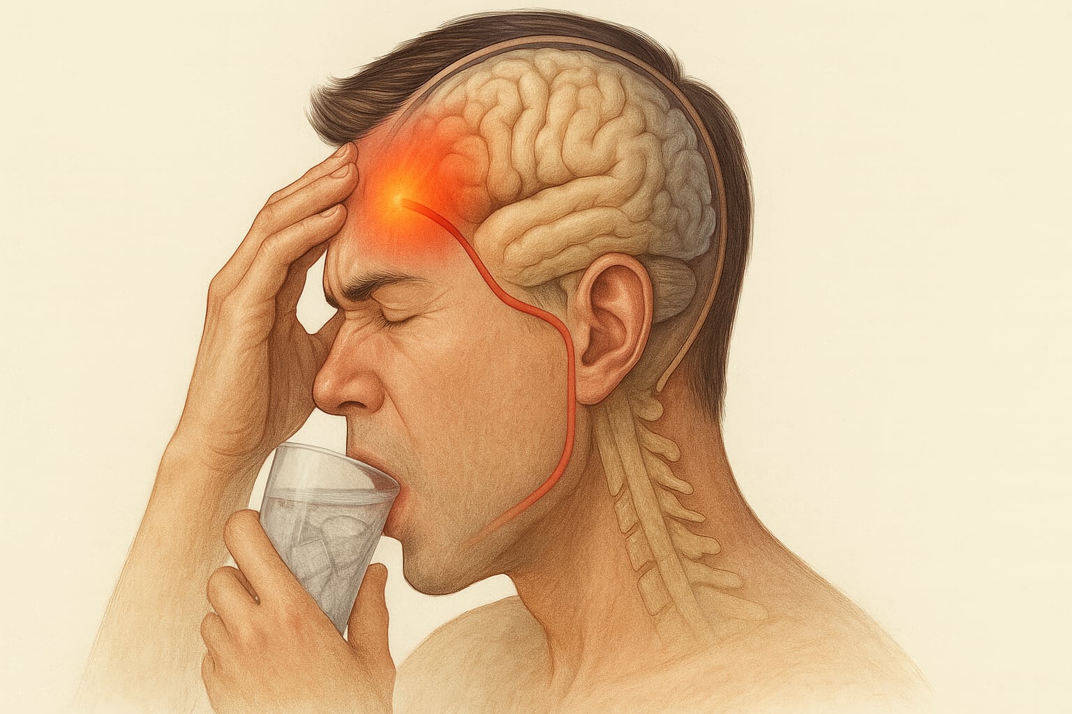 El dolor del brain freeze es temporal, dura generalmente menos de un minuto y no produce ningún daño permanente en el organismo. (Imagen Ilustrativa Infobae)