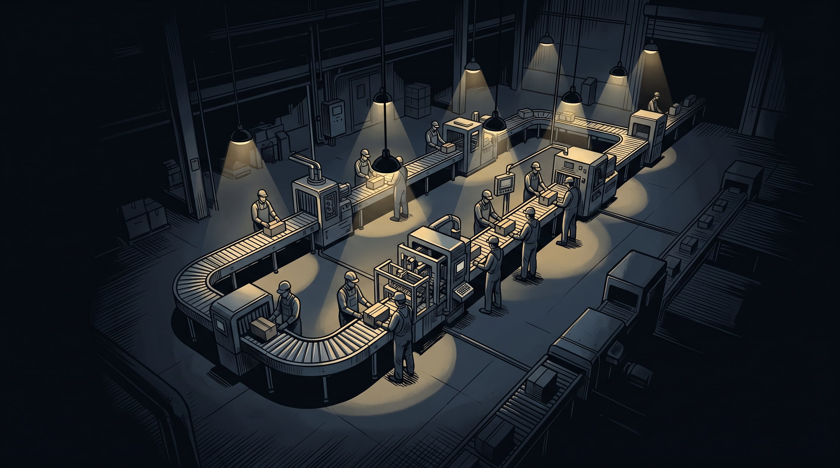 La industria manufacturera disminuyó 4% en junio y acumuló una contracción de 4.8% en el primer semestre de 2026. (Imagen Ilustrativa Infobae)