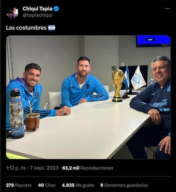 Las perlitas de la Selección antes del debut de Argentina