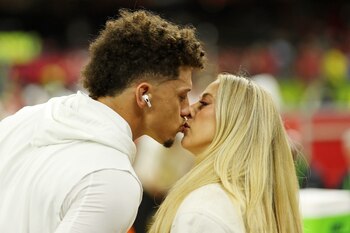 Brittany Mahomes compartió un momento