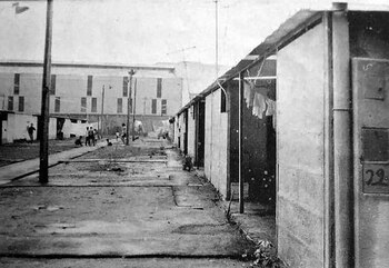 Viviendas provisorias del Plan de