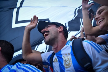Banderazo argentino en Atlanta