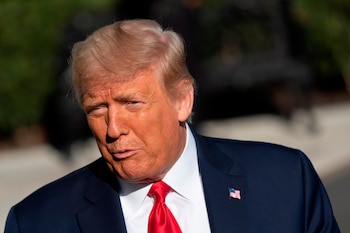 El presidente de EE.UU., Donald