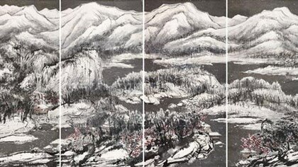 La belleza de la semana: “Las grandes montañas nevadas”, de Cui Ruzhuo