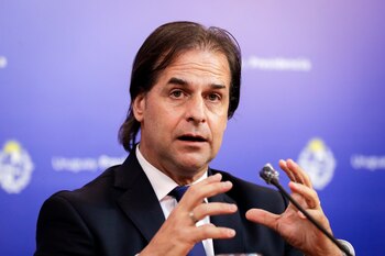 El presidente de Uruguay, Luis