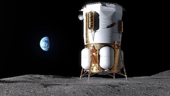 Blue Origin, empresa de Jeff Bezos, comenzará este año la construcción de una base en la Luna