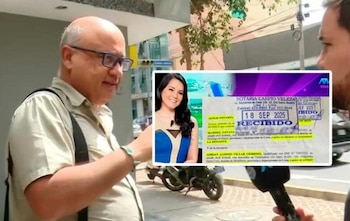 Donato Carpio explica por qué firmó un acuerdo con Marisel Linares tras denunciar el uso de un sello falso. Captura: Magaly TV La Firme.
