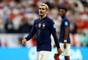 Antoine Griezmann durante el partido
