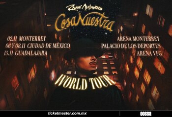 Cartel oficial. (Ocesa)