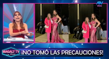 Magaly Medina asegura que Laura Spoya deberá asumir más de US$ 20 mil entre deducibles, penalidades y multas. Captura: Magaly TV La Firme.