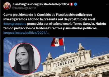 Comisión de Fiscalización emitió anuncio