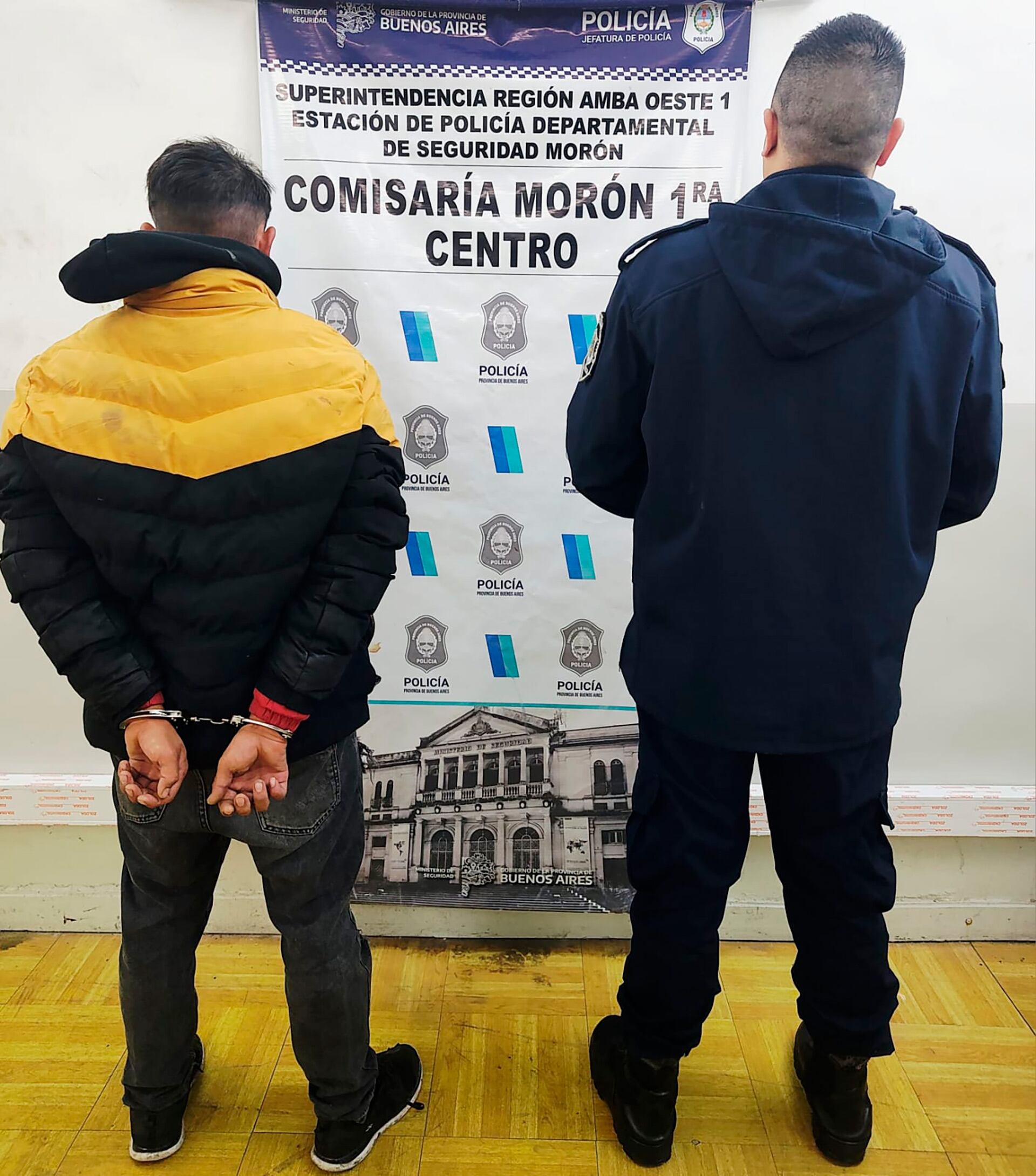 Leguizamón tras ser detenido