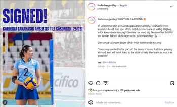 Carolina Takahashi, joven armadora nacional,