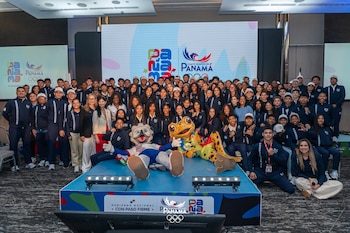 El Team Panamá estará integrado por 247 atletas, 81 entrenadores y personal técnico del Comité Olímpico de Panamá. Tomada de X