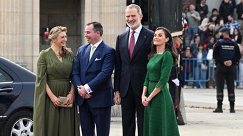Los Reyes Felipe y Letizia,