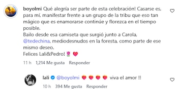 carola reyna boy olmi lali espósito