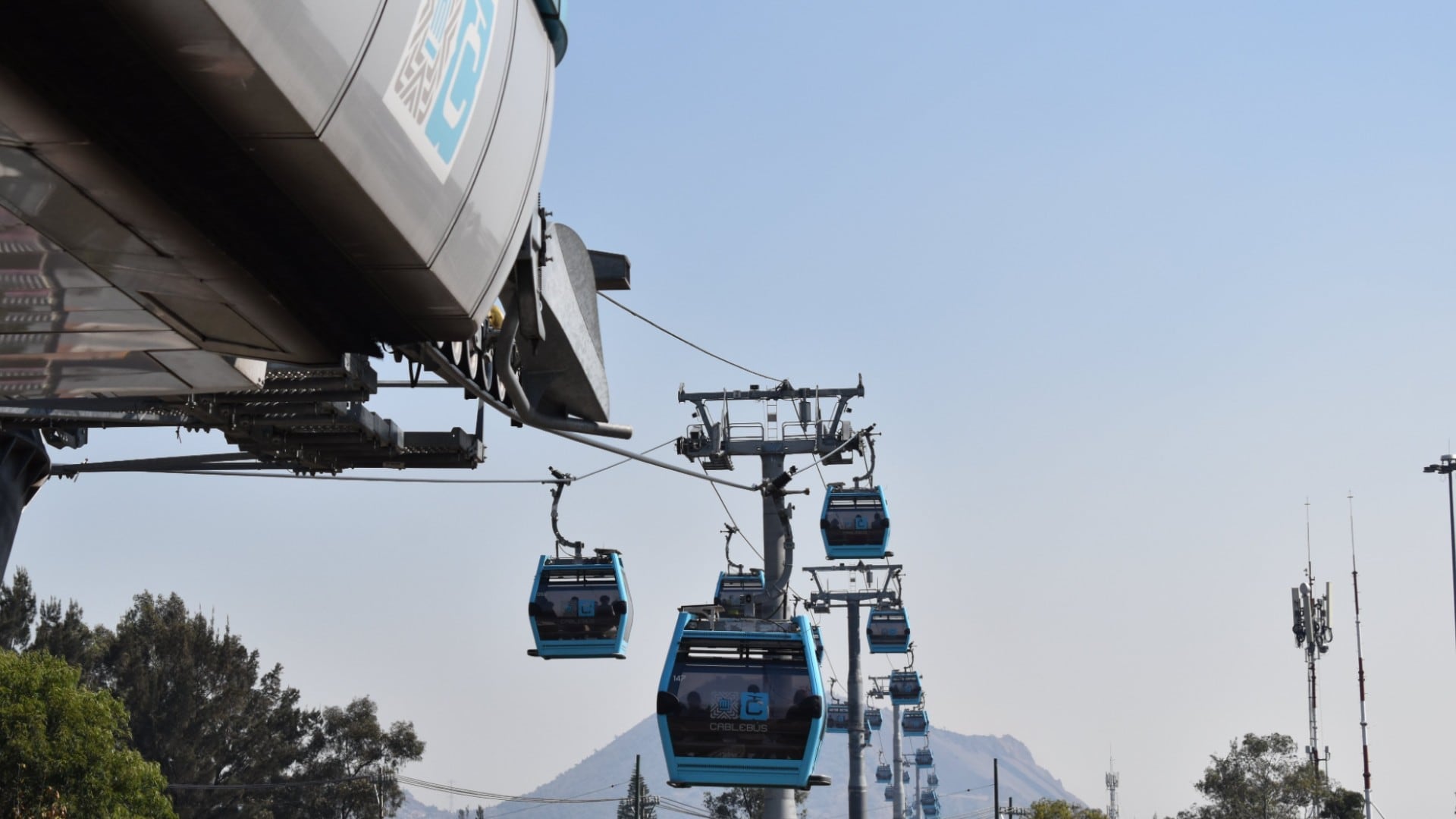 La afectación ocurrió durante la mañana en la ruta que va de Indios Verdes a Cuautepec. Foto: X/@LaSEMOVI.