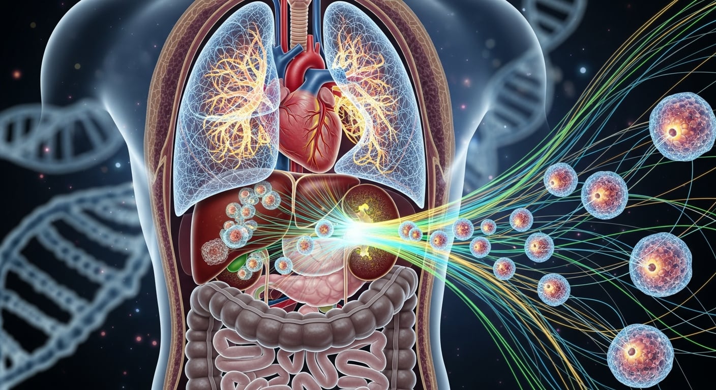 La comunicación interorgánica revoluciona la comprensión de la salud, el envejecimiento y la regeneración de tejidos humanos (Imagen Ilustrativa Infobae)