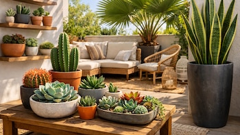 Las 5 plantas ideales para exterior que aguantan sol directo y requieren pocos cuidados