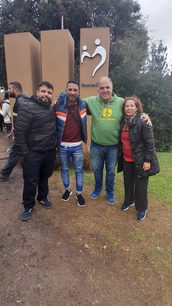 Jonathan en la Fundación Creer