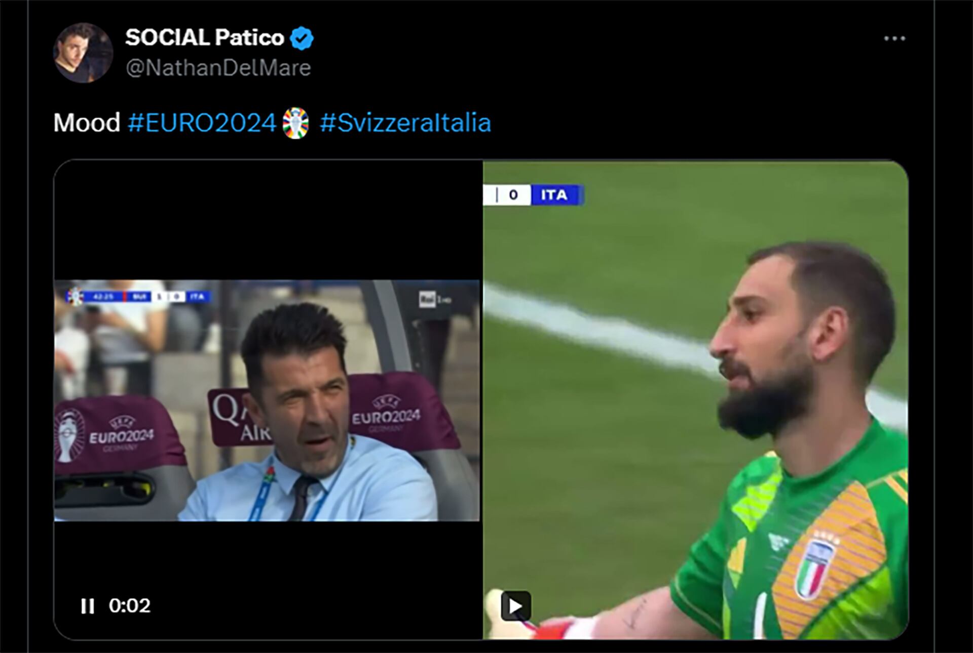 Memes eliminación Italia