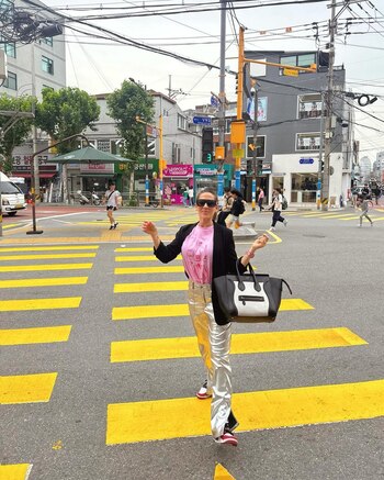 Jimena Barón disfrutando de Corea