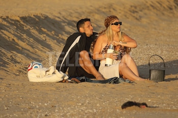 Wanda Nara junto a Martín