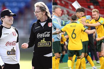 Ricardo Gareca y Néstor Bonillo